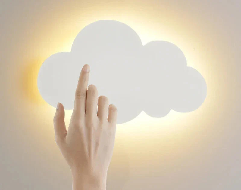 ☁️💡 מנורת ענן קסומה לחדר התינוק 👶🌙