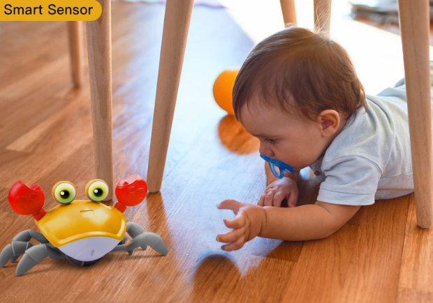 מר קראב המרקד- מעודד זחילה וחיזוק הגוף 🦀