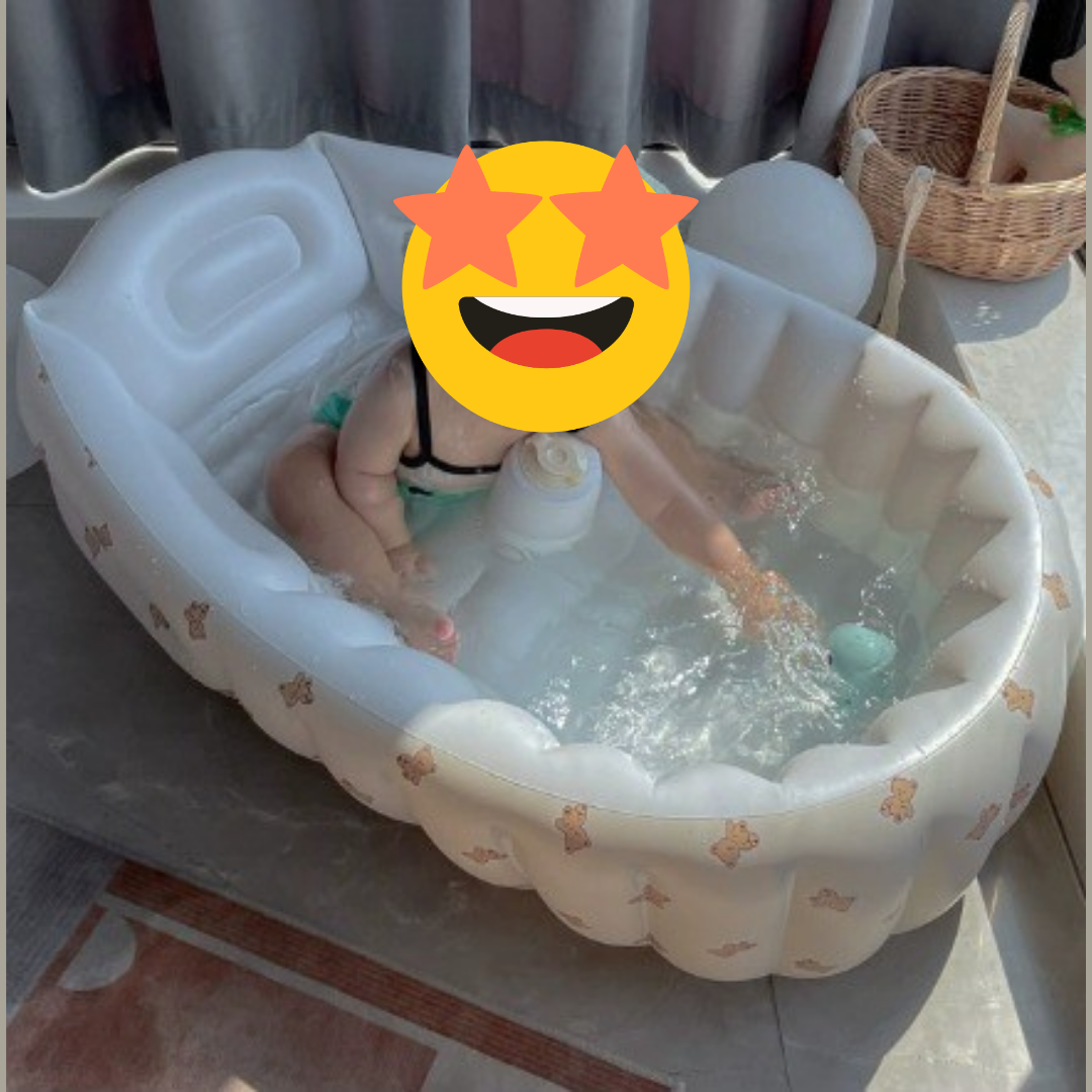 אמבטיול- אמבטיה מתנפחת לכל טיול 💦